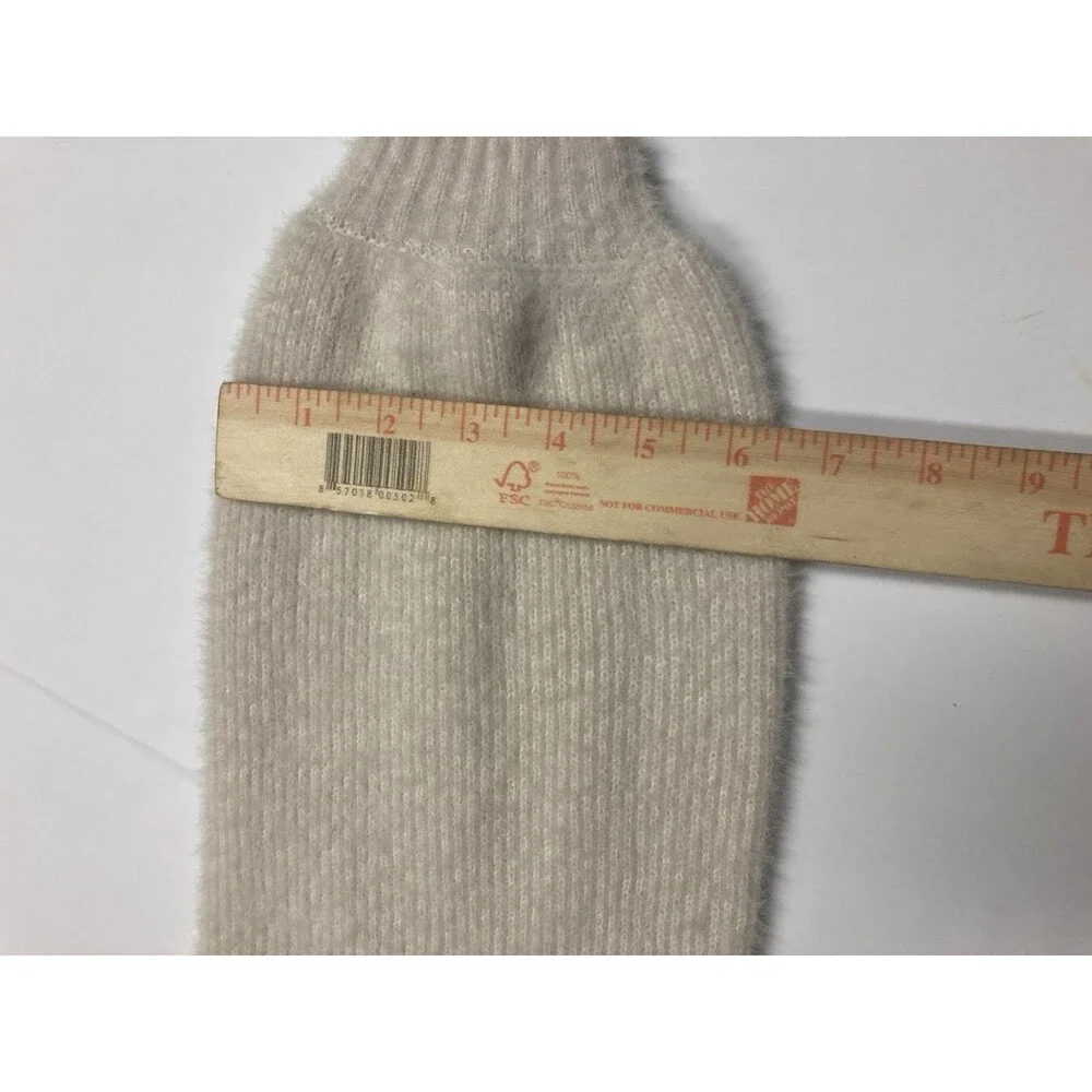 No Boundaries Girls L (12-14) Knit Cardigan Sweater Button Front V-Neck Beige